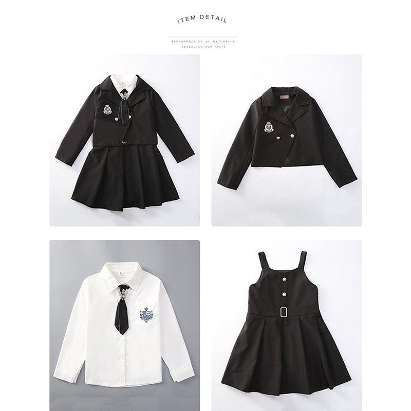 スーツ フォーマルスーツ 女の子 高校生 中学生 子供ドレス レデイース 2/3点セット JK 卒服 制服 ジャケット シャツ ワンピース 入学式｜warasibe-store｜10