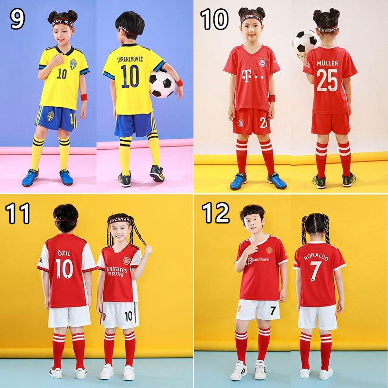 ユニフォーム 上下2点セット セットアップ サッカーウェア スポーツウェア スポーツ服 ジュニアサッカーウェア 子供トレーニング サッカーユニフォーム｜warasibe-store｜10