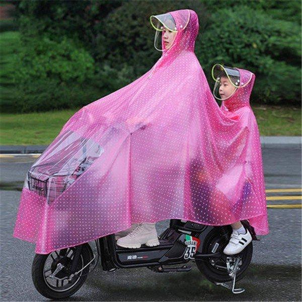 レインコート ママ 人気 カッパ 雨具 ポンチョ 全身カバー 自転車 男女兼用