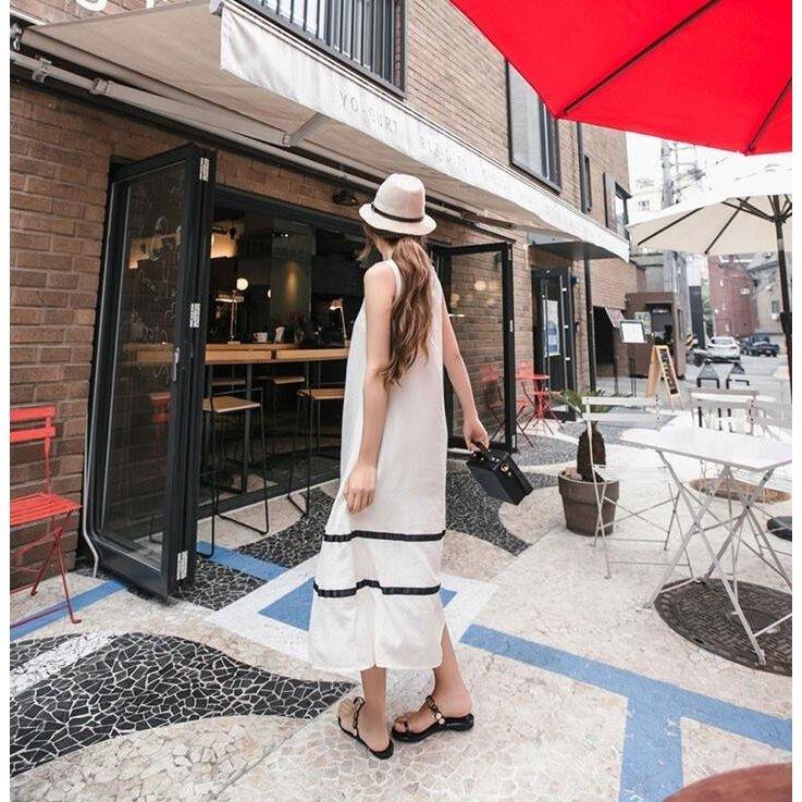 新しいブランド ルームウェア 大きいサイズ ノースリーブ モダール マキシ丈ワンピース マキシワンピ 夏 レディース マタニティ 40代 30代 婦人服 ワンピース ワンピース カラー ホワイト Www We Job Com