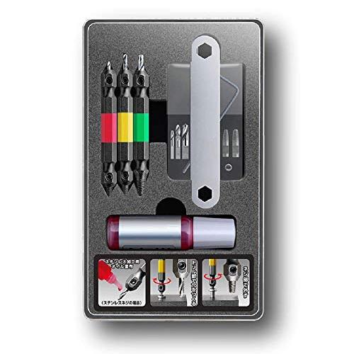 アネックス(ANEX) なめたネジはずしビット ステンレスビス対応 M2.5~8 ケース付 の商品画像