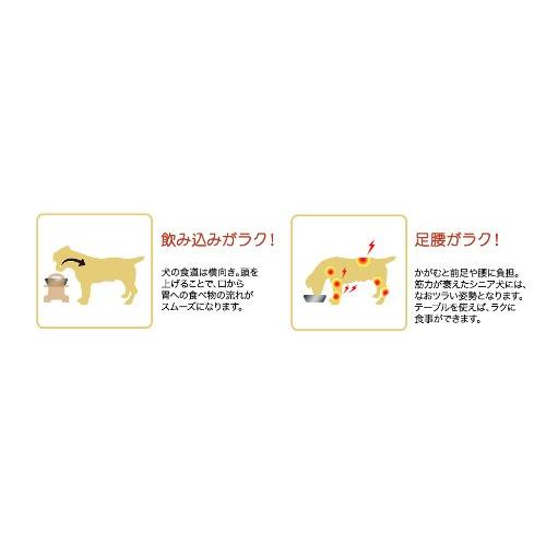 DoggyMan ドギーマン ペット 食器台 ウッディーダイニング 【 犬用：Mサイズ 】｜warawara-store｜08