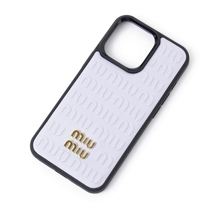 MIUMIU ミュウミュウ iPhoneケース 5ZH149 iPhone13 Pro用 新品 本物保証ギフトプレゼント 無料 ギフト ギフトラッピング