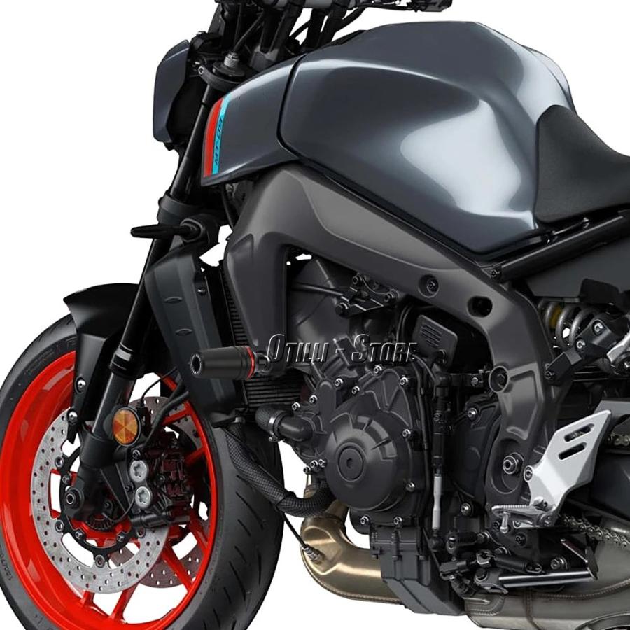 Yamaha MT09 mt09 MT-09 SP 2021 2022 2023 フレームスライダーエンジン落下防止パッド バイクアクセサリークラッシュガード｜warehouseexplore｜04