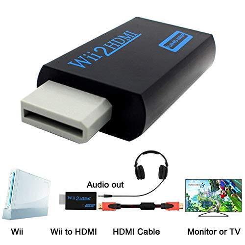 100 の保証 Wii Hdmi変換アダプター To Hdmi Adapter コンバーター Hdmi接続でwiiを1080pに変換出力 3 5mmオーディオ Discoversvg Com