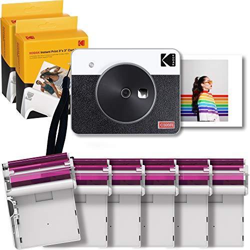 オンライン最安値 コダック Kodak Mini 使い捨てカメラ Shot 3 レトロカメラ カメラ ポータブル インスタントカメラ フォトプリンター 2 In 2 1プリンター スマホプリンタ X08hcprn Warehoustore 大特価 展示品の