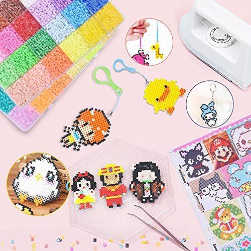 48色 アイロンビーズセット 2 6mm 約粒 プレート 図案付き パーラービーズ セット ミニアイロンビーズ ナノビーズ X093ldpjpt Warehoustore 通販 Yahoo ショッピング