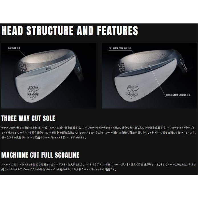 BALDO（バルド） BALDO TT FORGED WEDGE PROTO RAW プロト ロウ 
