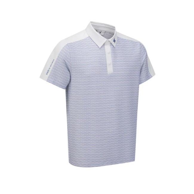 【新品・タグ付き】完売品 ANEW メンズ ポロシャツ クール 接触冷感 黒 M ANEW MEN COOL TOUCH SAILOR T-SHIRT アニュー ゴルフ メンズ クール
