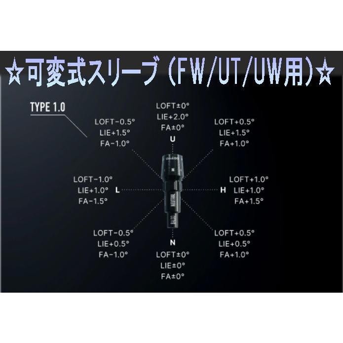 BALDO（バルド） 【ネコポス発送】BALDO 可変式スリーブ FW・UT・UW用