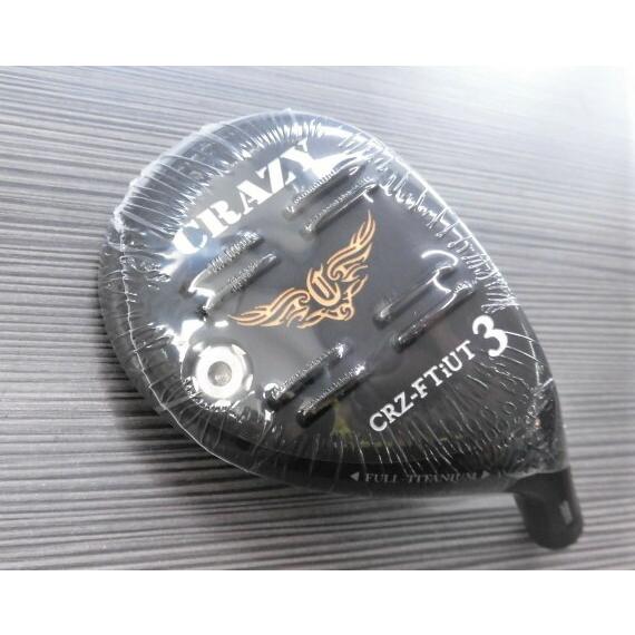 CRAZY CRZ-TiFW 7 チタン製フェアウェイウッド ヘッドのみ7番 CRAZY CRZ-TiFW 7 チタン製フェアウェイウッド ヘッドのみ7番 CRAZY