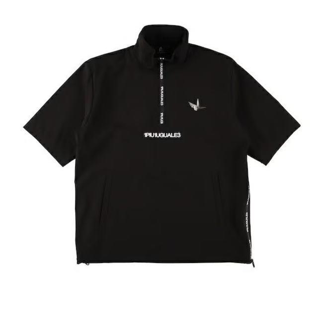 1PIU1UGUALE3 GOLF 113 WP S/S HALF ZIP ウノピゥウノウグァーレトレ 