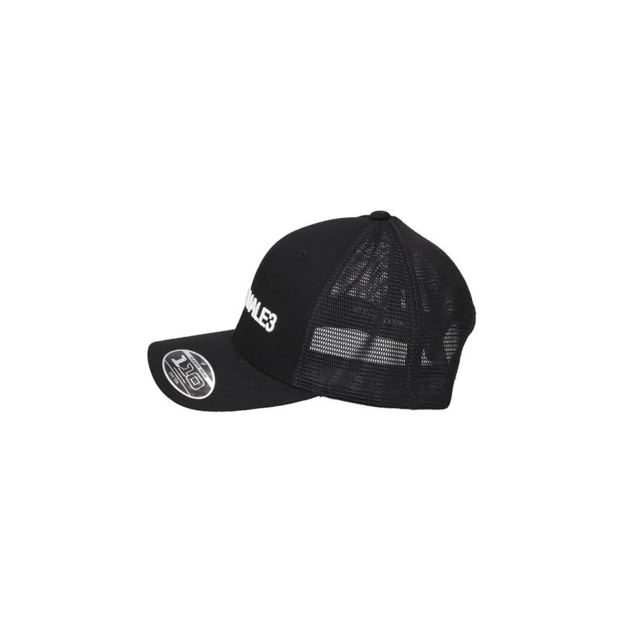 1PIU1UGUALE3 GOLF キャップ ブラックウノピュウノウグァーレトレ 1PIU1UGUALE3 GOLF MESH CAP LOGO ウノピゥウノウグァーレトレ ゴルフ