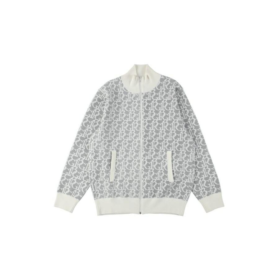 1PIU1UGUALE3 GOLF 113 KNIT TRACK JACKET ウノピゥウノウグァー