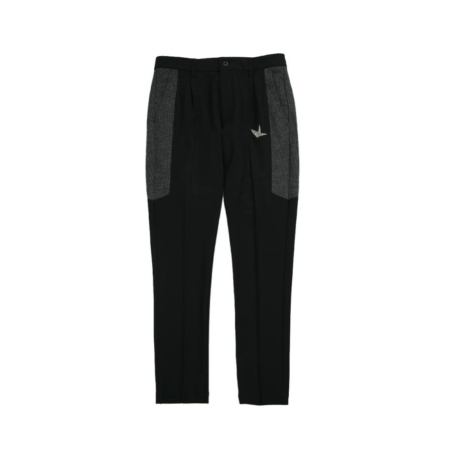 1PIU1UGUALE3 GOLF 113 TUCK PANTS ウノピゥウノウグァーレトレ ゴルフ