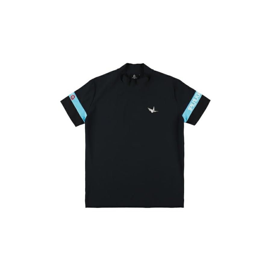 1PIU1UGUALE3 GOLF ルシアン 半袖 モックネックシャツ IV