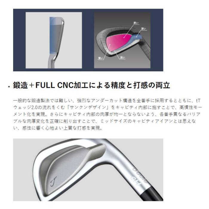 Jucie CHアイアン IRON 6-PW 5本セット ジューシー アイアンセット +