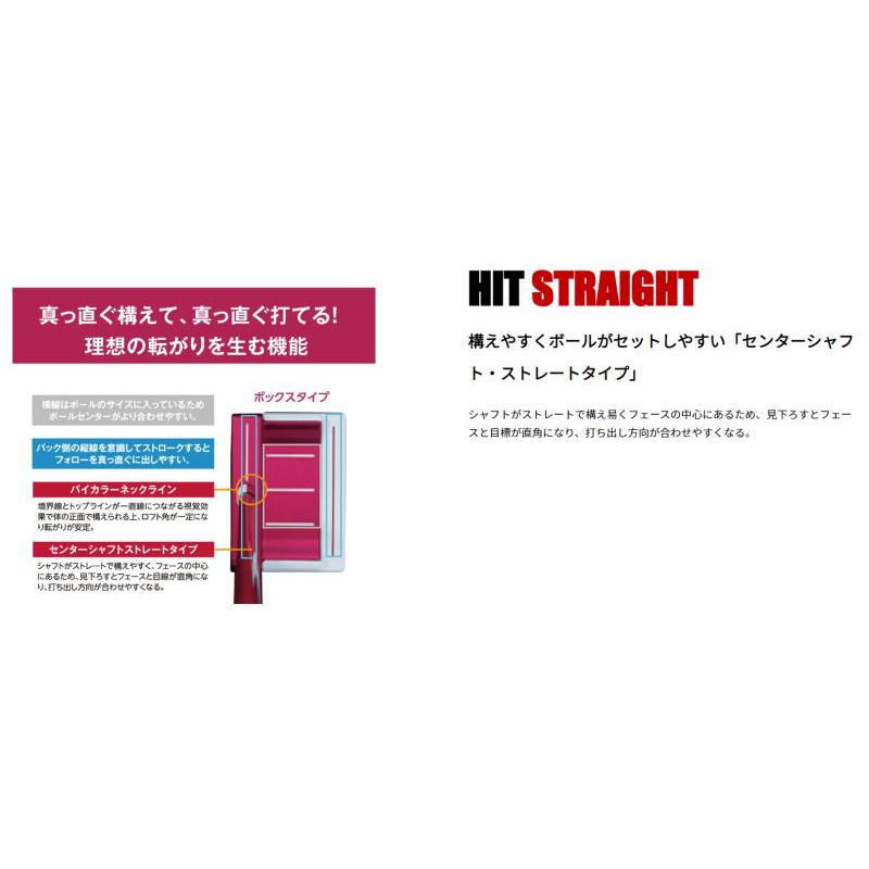 Red 9/9 Kasco キャスコ アカパタ Red9/9 ボックス WB-009 パター 34 