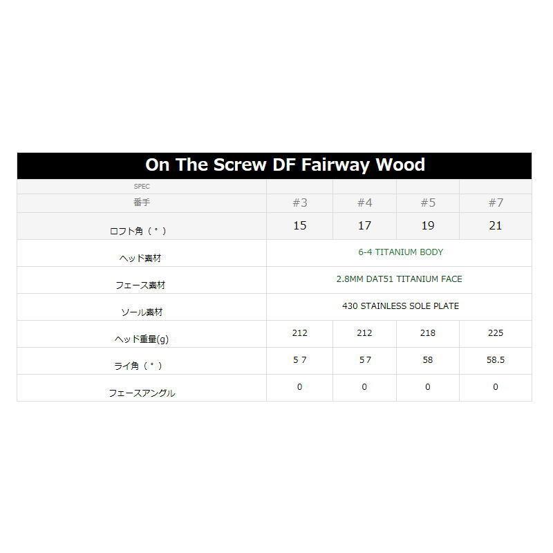 muziik（ムジーク） <レフティ>Muziik On The Screw DF フェアウェイ