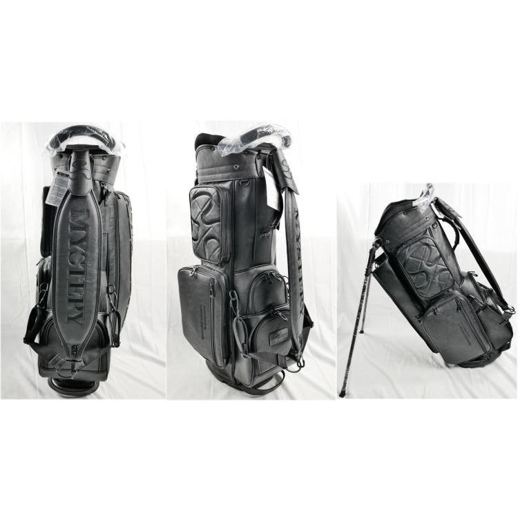 MYSTERY GOLF ミステリーゴルフ STAND CADDIE BAG スタンドキャディバッグ 9.5インチ＆＆ヘッドカバー5点セット 新品！｜warp-golf｜05