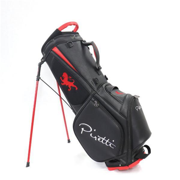 Piretti Cart Bag PR-SB0005 White/Black 9インチ ピレッティ スタンドバッグ キャディバッグ 新品!!｜warp-golf｜02