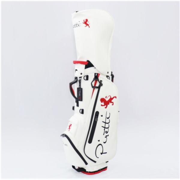 Piretti Cart Bag PR-SB0005 White/Black 9インチ ピレッティ スタンドバッグ キャディバッグ 新品!!｜warp-golf｜07