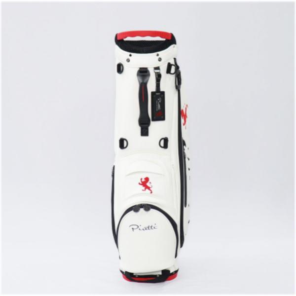 Piretti Cart Bag PR-SB0005 White/Black 9インチ ピレッティ スタンドバッグ キャディバッグ 新品!!｜warp-golf｜08