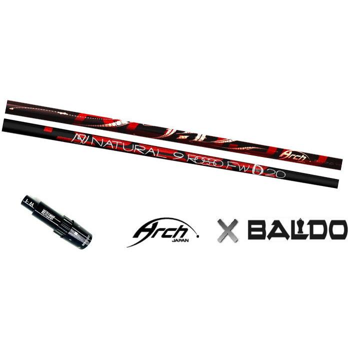 ARCH NATURAL 9 ROSSO 25 BALDOスリーブ付 【公式通販】