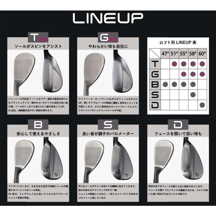 Jucie tT wedge2.0 ジューシー tTウェッジ2.0 ヘッド単体 + カスタム