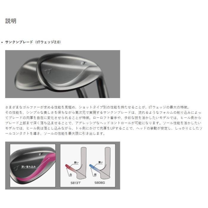 Jucie tT wedge2.0 ジューシー tTウェッジ2.0 ヘッド単体 + カスタム