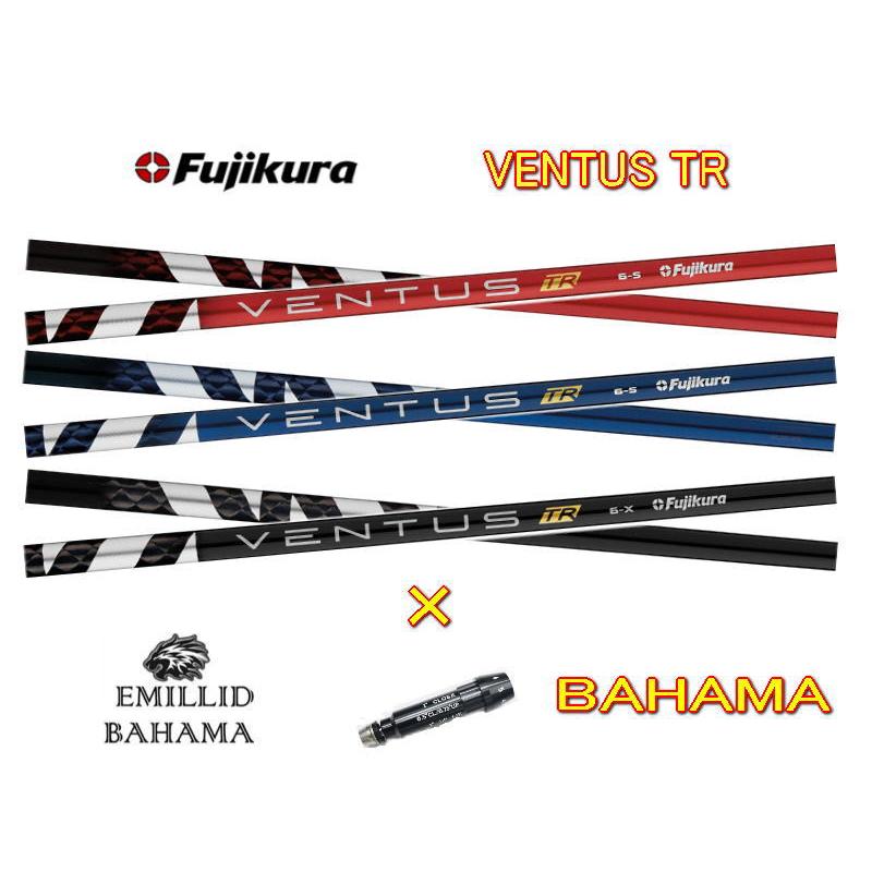 ゴルフ Fujikura VENTUS TR 5-R シャフト PXGスリーブ 3W用