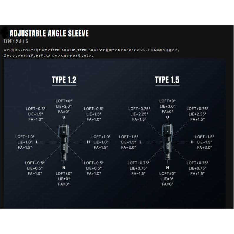 フジクラシャフト BALDO バルド ドライバー用 スリーブ付