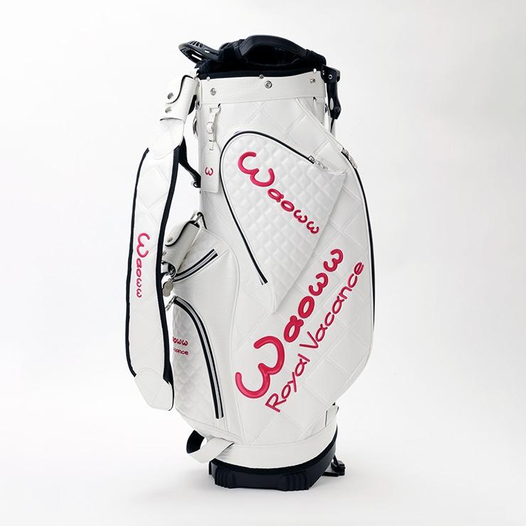 Waoww 2022 STAND CADDIE BAG ワオ スタンドキャディバッグ アイアンカバー付き 新品!!｜warp-golf｜07