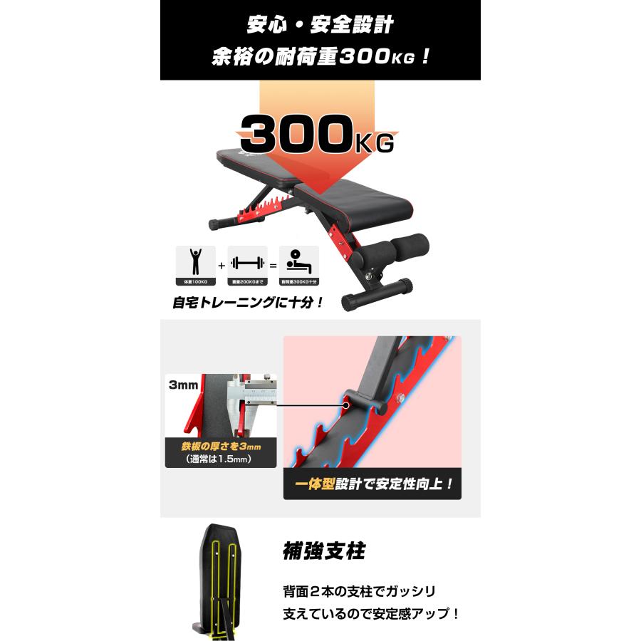 トレーニングベンチ インクラインベンチ フラットベンチ シットアップ