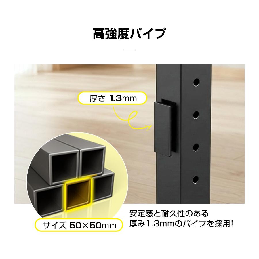 WASAI(ワサイ) ブルガリアンスクワットスタンド 9段階調整 耐荷重300kg シングルレッグスクワット 片足スクワット ピストルスクワット MK-16の画像