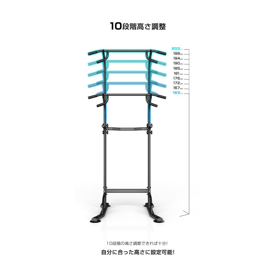 ぶら下がり健康器 懸垂マシン 懸垂 器具 チンニングスタンド けんすい