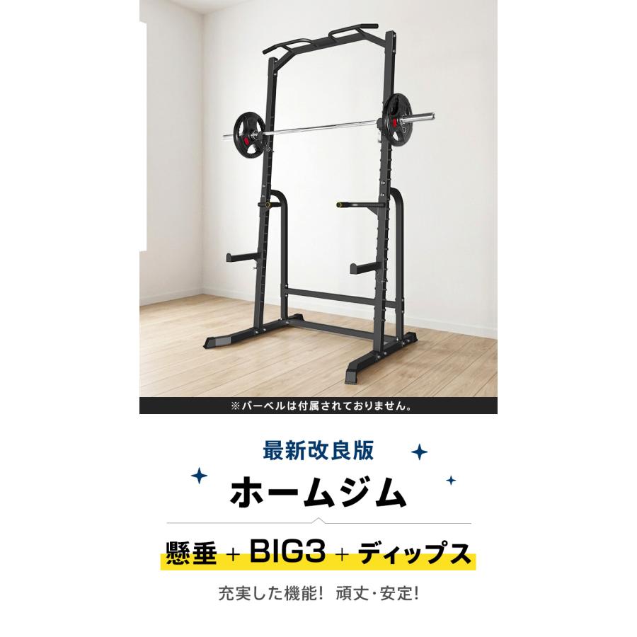 WASAI(ワサイ) ハーフラック パワーラック マルチジム セフティーバー