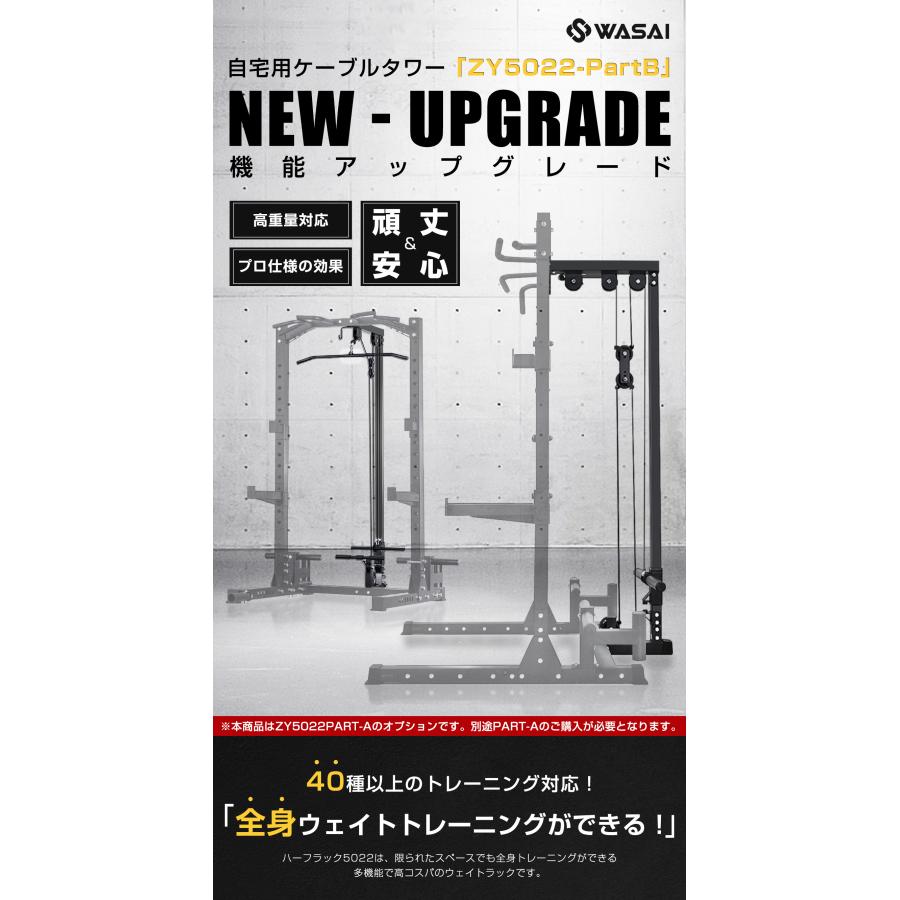 WASAI(ワサイ) ZY5022専用オプション ラットプルダウン ラット