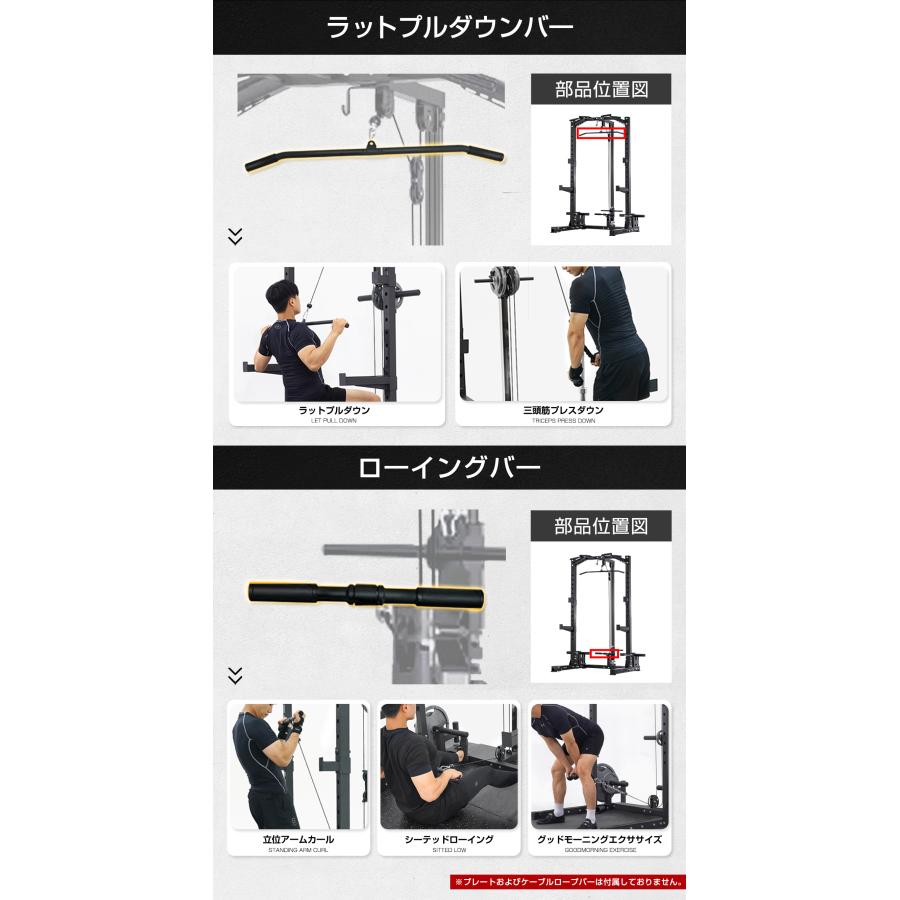 WASAI(ワサイ) ZY5022専用オプション ラットプルダウン ラットタワー