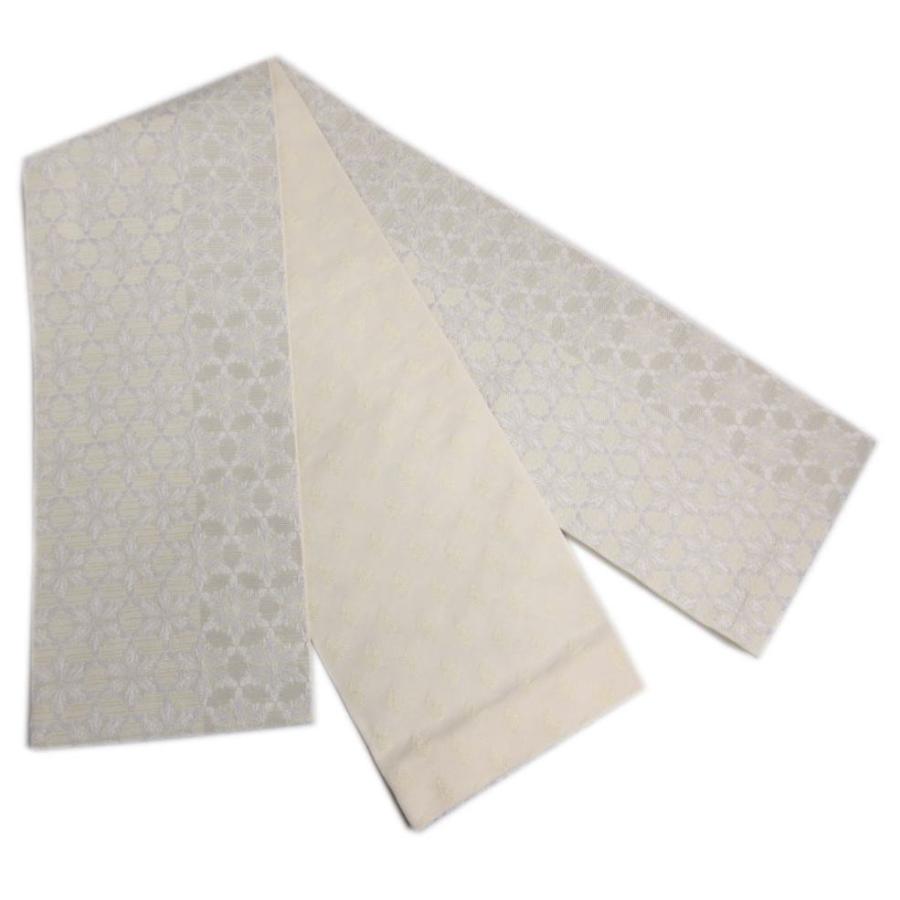 着物 洗える 袷 小紋 半巾帯 細帯 2点セット H・L 黒地牡丹藤ドット