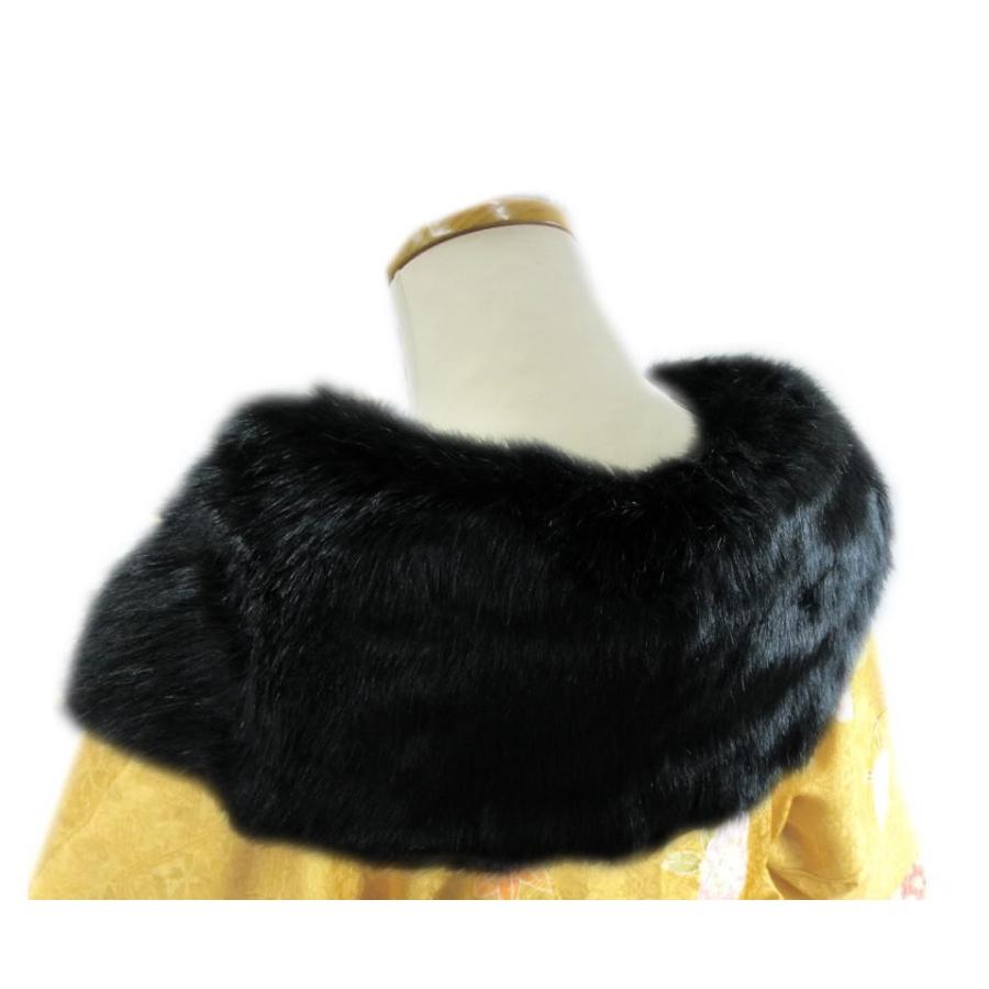 成人式 ファー 黒 楽天市場】＼20%OFF☆SALE／ 振袖用 ファー ショール フェイク