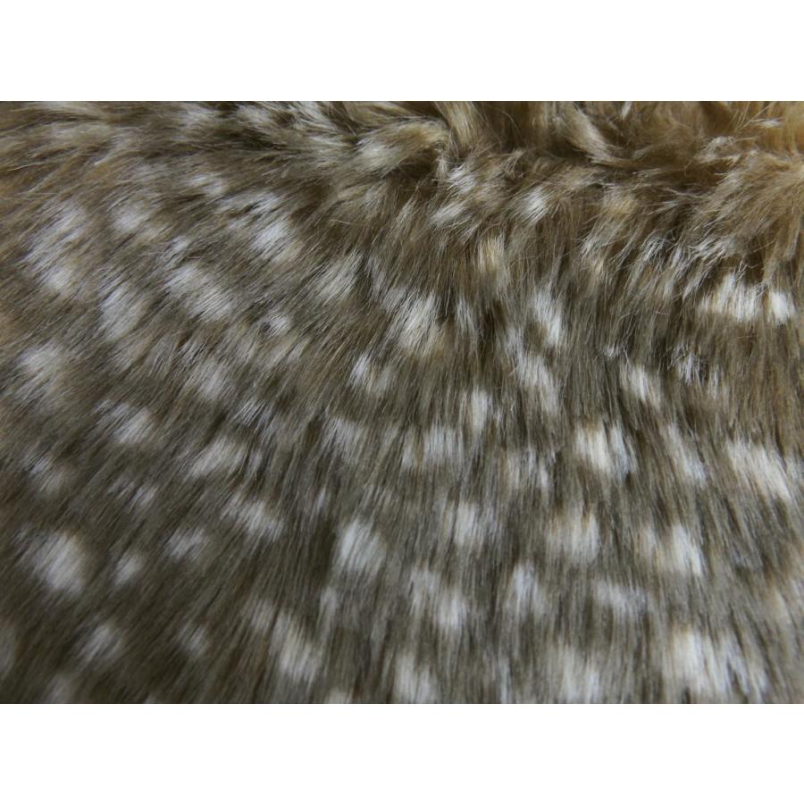 ショール フェイクファー バンビ茶 日本製 振袖 成人式 卒業式 袴 着物