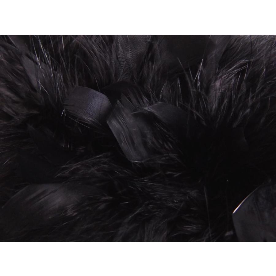 ショール スワン 羽毛 黒に黒羽根 振袖 成人式 卒業式 袴 振袖用 はかま 着物 黒色 フェザー ストール ハカマ ブラック ショール スワン 羽毛 黒に黒羽根 振袖 成人式 卒業式 袴 振袖用