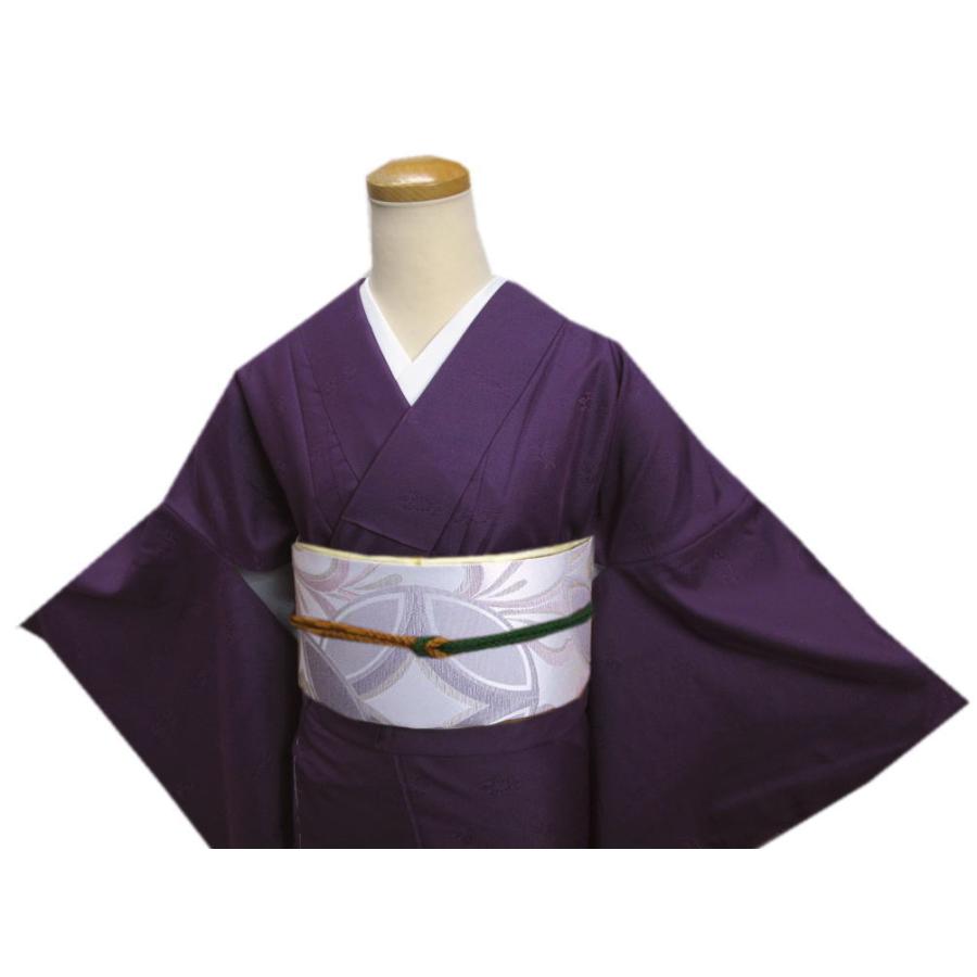 少難有り】 色無地 R・K 着物 洗える 袷 袋帯 2点セット 金茶 フリー