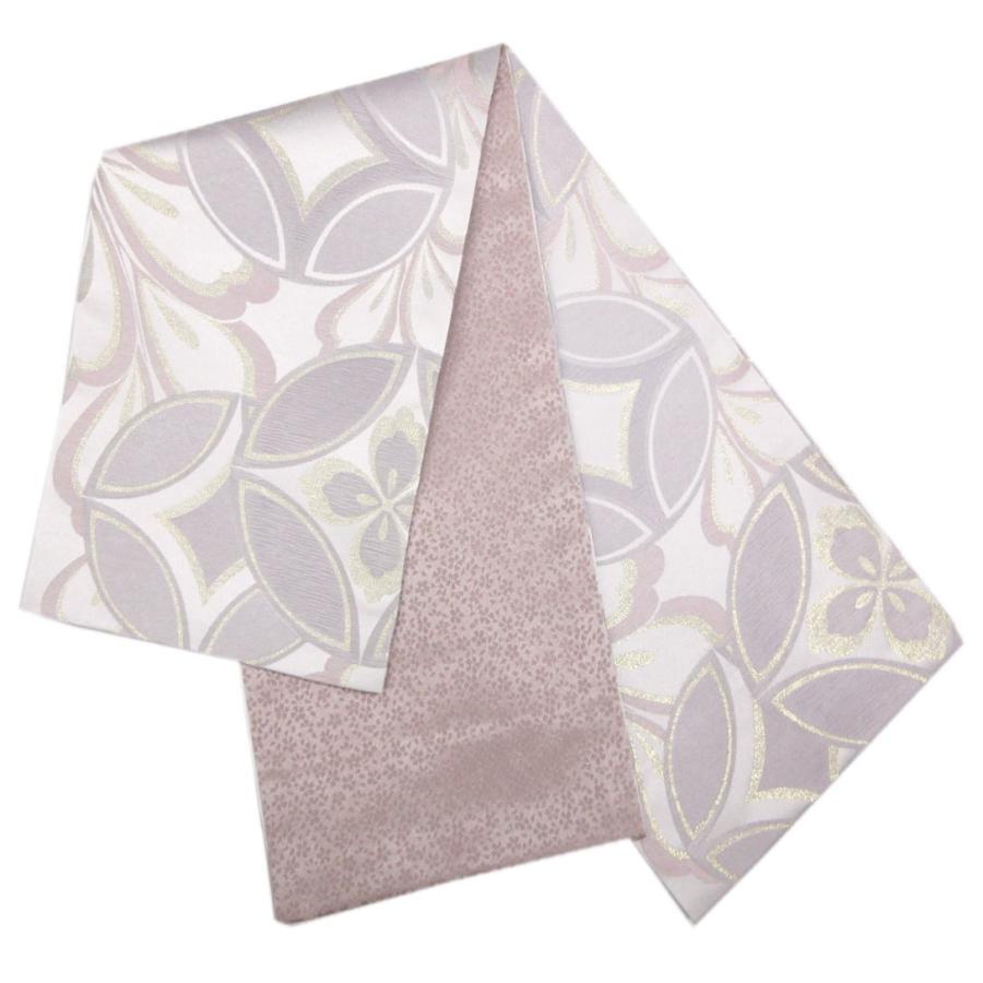 訳有り 少難あり】 色無地 R・K 着物 洗える 袷 袋帯 2点セット 薄紫