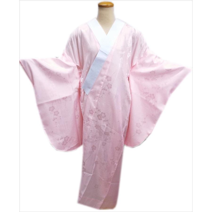 お買上 新品】 小振袖 二尺袖 袴 長襦袢 3点セット 白紫矢絣 M 濃緑地