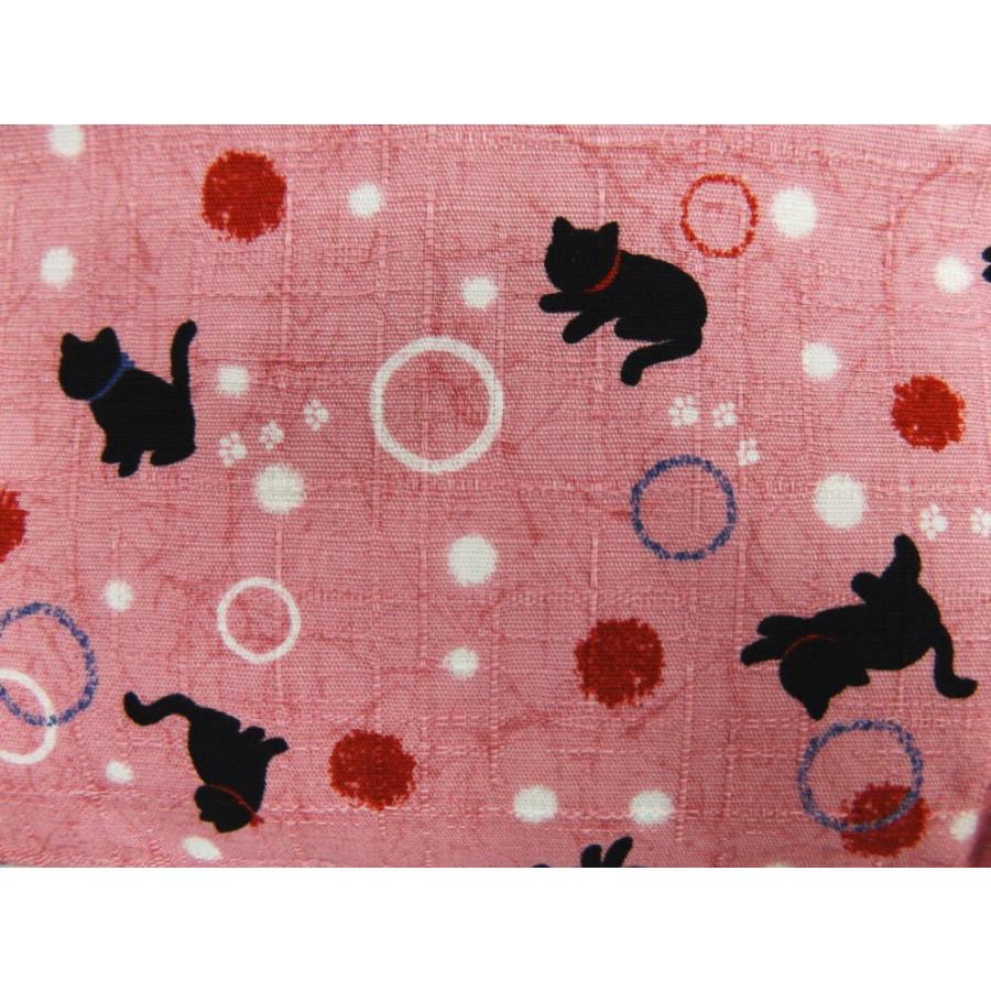 財布 ポーチ がま口 二つ折 お化粧 小物 小銭入れ 黒猫ドットピンク 日本製 Knfs 1 最新和服 和雑貨 和さくら庵 通販 Yahoo ショッピング