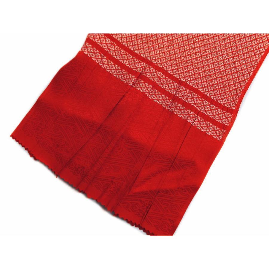 帯揚げ 帯上げ 鹿の子織 金糸入り 濃赤色 振袖 成人式 着物 帯あげ 振袖用 きもの 女性用 レディース 帯揚げ 帯上げ 鹿の子織 金糸入り 赤色 振袖用 成人式 着物 : 最新和服