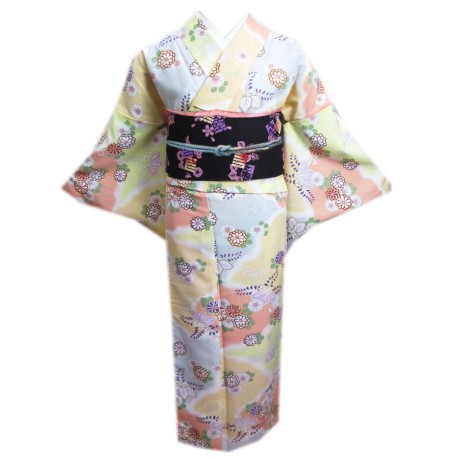 七五三　七歳　着物・長襦袢・結び帯・小物セット　(23) 着物と帯23点セット 七五三 七歳 着物・長襦袢・結び帯・小物セット (23)