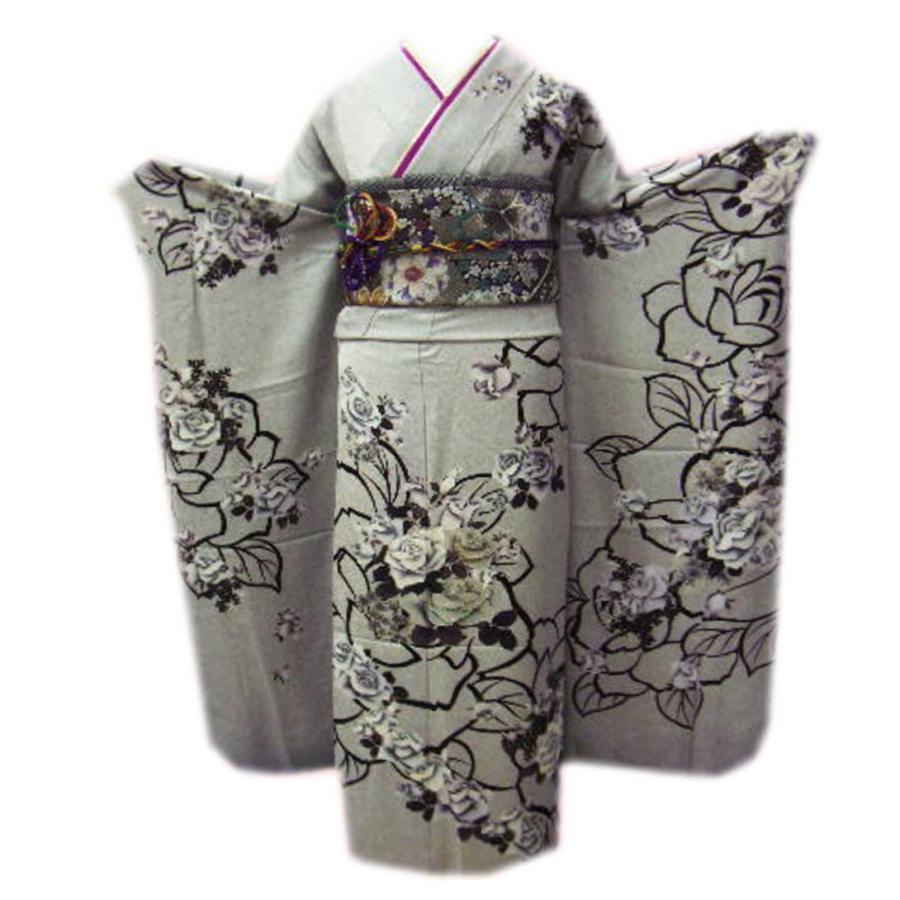 振袖 正絹 お買上 お仕立上がり 袋帯 長襦袢 3点セット ブランド 薄